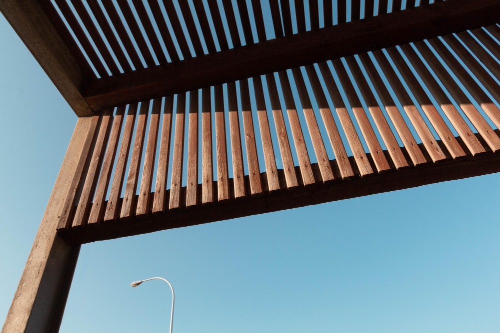 Wooden Pergola Installation