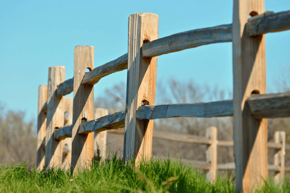 Cedar Split-Rail Fencing